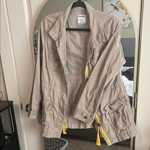 Old Navy Women's Utility Jacket in Tan